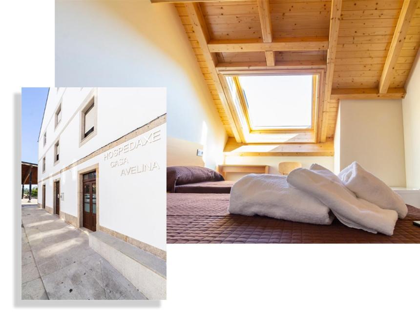 Hospedaxe Casa Avelina Hotell Palas de Rei Eksteriør bilde